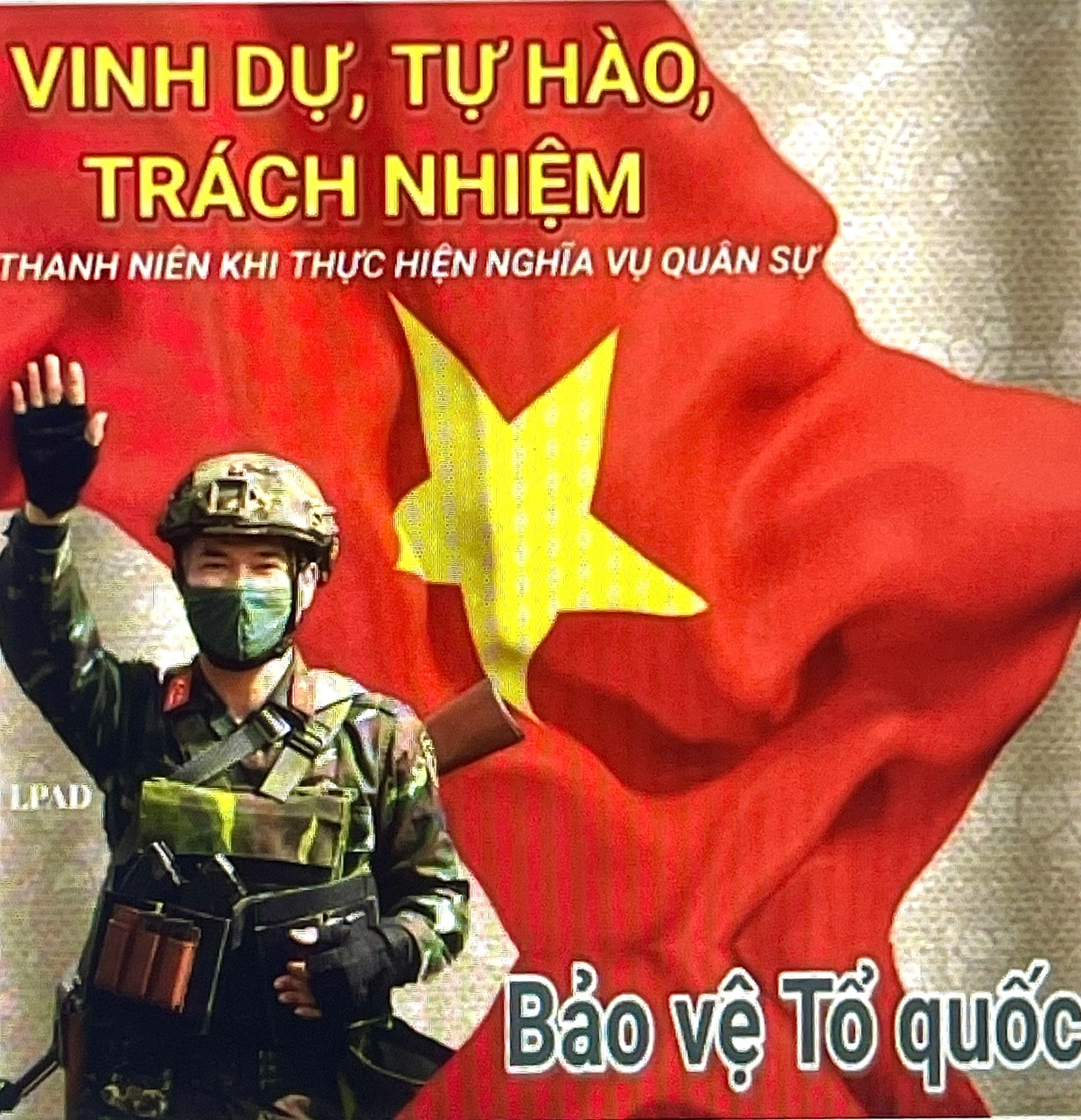 Tuyên truyền về công tác giao nhận quân năm 2024